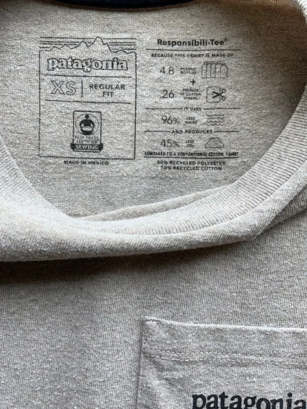 Patagonia Line Logo Ridge Pocket Responsibili Tee Short Sleeve T-Shirt